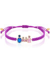 DOUKISSA NOMIKOU Purple Happiness Bracelet