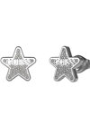 GUESS Studs Party Stainless Steel Earrings with Zircons