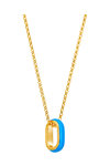 VOGUE Sterling Silver Necklace with Enamel