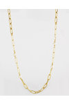Gold plated Sterling Silver Necklace with Pearl by KIKI Pearly Collection