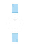 TISSOT Light Blue Silicone Strap 18 mm