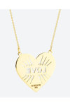 Κολιέ Love Heart από χρυσό 14Κ της σειράς FOREVER I SEE LOVE της SOLEDOR