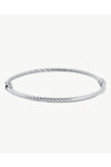 Rhodium Plated Sterling Silver bracelet by KIKI Core Collection