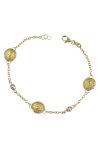 14ct Two-tone Gold Bracelet by SAVVIDIS