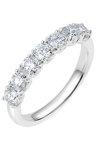 18ct White Gold Eternity Ring with Diamond SAVVIDIS (No 55)
