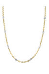 14ct Gold and White Gold Chain by SAVVIDIS