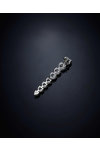 Μονό σκουλαρίκι CHIARA FERRAGNI Infinity Love από επιροδιωμένο κράμα μετάλλων με ζιργκόν
