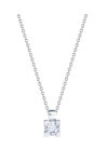 18ct White Gold Necklace with Diamond by SAVVIDIS