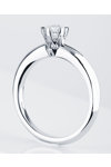 Μονόπετρο δαχτυλίδι SAVVIDIS από λευκόχρυσο 18Κ και διαμάντι (G.I.A.)
