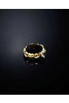Δαχτυλίδι CHIARA FERRAGNI Cuoricino από επιχρυσωμένο κράμα μετάλλων με καρδιά (No 12)