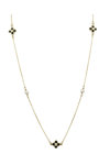 9ct Gold Necklace with Pearl by SAVVIDIS