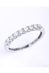 18ct White Gold Eternity Ring with Diamonds (No 54)