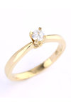 18ct Gold Engagement Ring with Diamond by Savvidis (Νο 53)