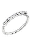18ct White Gold Eternity Ring with Diamonds by Savvidis (No 54)