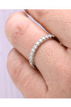 Δαχτυλίδι σειρέ SAVVIDIS από λευκόχρυσο 18Κ με διαμάντια (No 53)