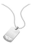POLICE Icarus Tag Stainless Steel Necklace