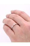 Μονόπετρο δαχτυλίδι SAVVIDIS από λευκόχρυσο 18Κ με διαμάντι (No 56)