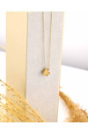 9ct Gold Necklace in Flower Shape by SAVVIDIS