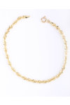 14ct Gold Bracelet with twisted chain by SAVVIDIS