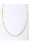 14ct Gold Necklace with twisted chain by SAVVIDIS