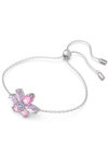 SWAROVSKI Pink Gema bracelet Flower (mixed cuts)
