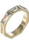 GUESS It's Raining Rings Stainless Steel Ring with Zircons (No 52)