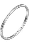 BIKKEMBERGS Input Stainless Steel Bracelet with Diamonds