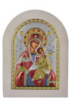 PRINCE SILVERO Sterling Silver Icon of Virgin Mary