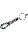 U.S.POLO Kenneth Stainless Steel and Leather Key Ring