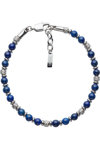 U.S.POLO Oliver Stainless Steel Bracelet with Lapiz Lazuli