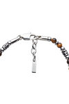 U.S.POLO Oliver Stainless Steel Bracelet with Tiger Eye