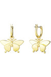SWAROVSKI Multicolored Idyllia drop earrings Butterfly
