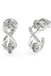 GUESS Endless Dream Stainless Steel Earrings with Zircons