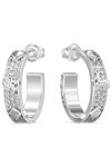 GUESS 4G Forever Stainless Steel Hoop Earrings with Zircons