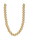 Gold Plated Sterling Silver Necklace by KIKI Beads Collection