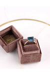 SOLEDOR 14ct Gold Ring with London Topaz