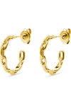 ESPRIT Chain Sterling Silver Hoop Earrings