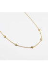 ESPRIT Purity Gold Plated Sterling Silver Necklace with Zircons