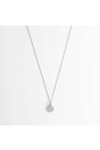ESPRIT Gleam Rhodium Plated Sterling Silver Necklace with Zircons