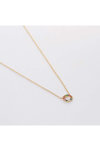 ESPRIT Color Circle 18ct Gold Plated Sterling Silver Necklace with Zircons
