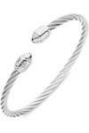 CERRUTI Iconic Cable Memory Stainless Steel Bracelet