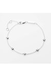 ESPRIT Purity Rhodium Plated Sterling Silver Bracelet with Zircons