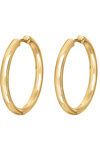 ESPRIT Pure Gold Plated Sterling Silver Hoop Earrings