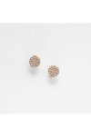 ESPRIT Gleam 18ct Rose Gold Plated Sterling Silver Earrings with Zircons