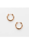 ESPRIT Passion Rose Gold Plated Sterling Silver Hoop Earrings