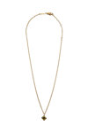 ESPRIT Chunky Color 18ct Gold Plated Stainless Steel Necklace with Zircons