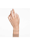 SWAROVSKI White Imber wide bracelet (round cut)