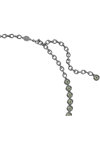 SWAROVSKI Gray Imber Tennis necklace (round cut)