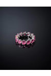 CHIARA FERRAGNI Infinity Love Rhodium Plated Ring with Zircons (No 10)
