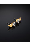 CHIARA FERRAGNI Cupido Gold-plated Earrings with Zircons